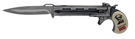 6" Spring Assist Gun Knife - Robert E. Lee