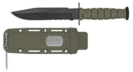 6" Mini Combat Knife - OD Green