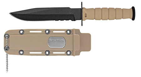6" Mini Combat Knife - Tan