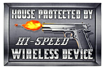 High Speed Wireless Device - Welcome Door Mat