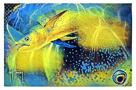 Guy Harvey Mahi Mahi Welcome Door Mat