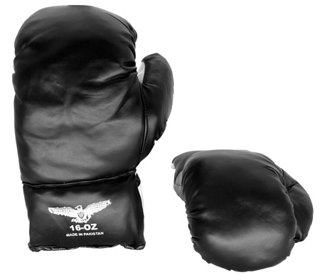 16-oz Synthetic Leather Boxing Gloves