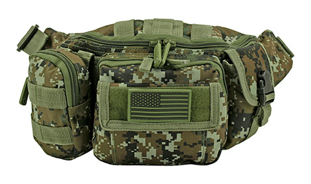 Tactical Fanny Pack - Green Digital Camo