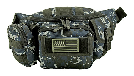 Tactical Fanny Pack - Blue Digital Camo