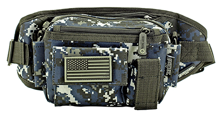 Utility Fanny Pack - Blue Digital Camo