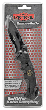 4.5" Spring Assist Navy Folding Knife - Black