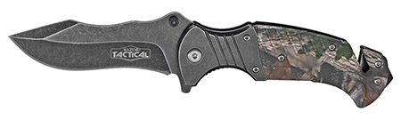 4.5" Spring Assist Folding Knife - Leaf Camo