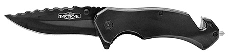4.25" Spring Assist Folding Knife - Black