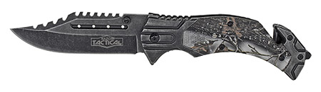 4.5" Spring Assist Folding Knife - Tree Camo