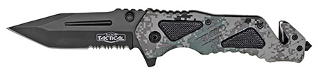 4.5" Spring Assist Folding Knife - Green Digital Camo