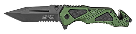 4.5" Spring Assist Folding Knife - Green
