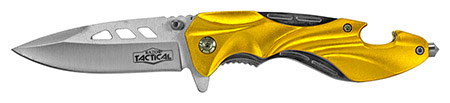 4.75" Folding Tactical Knife - Yellow
