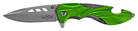 4.75" Folding Tactical Knife - Green