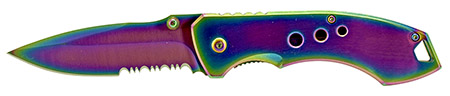 4.75" Spring Assisted Folding Knife - Titanum
