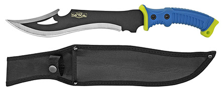 15.5" Clip Point Combat Knife - Blue