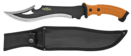 15.5" Clip Point Combat Knife - Orange