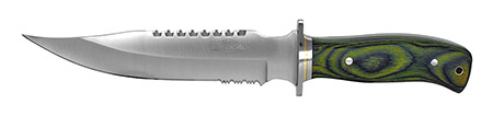 12" Hunting Knife - Green