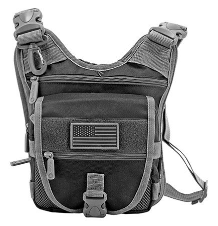 Tactical Sling Range Bag - Black