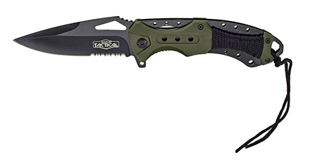 4.75" Spring Assist Folding Knife - Green