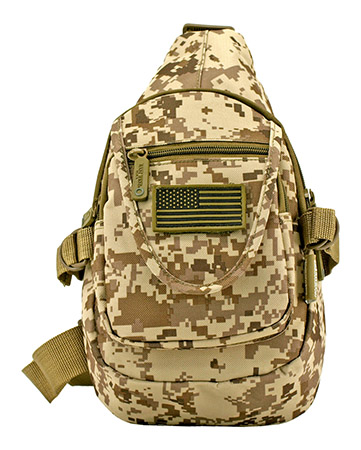 Military Sling Bag - Desert Digital Camo