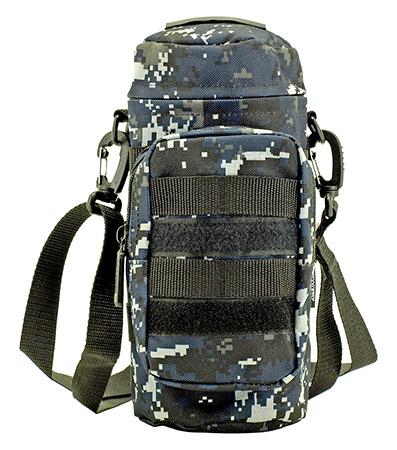 Molle Water Bottle Pack - Blue Digital Camo