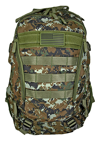 Athletic Backpack - Green Digital Camo