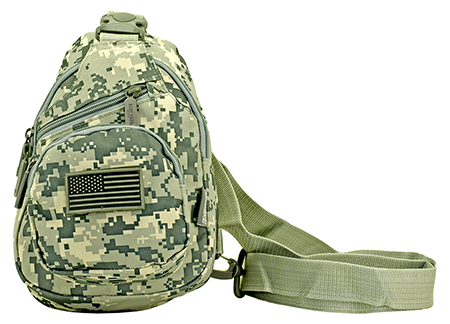 Military Side Sling Bag - Digital Camo