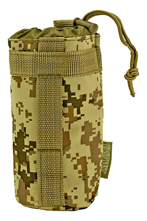 Tactical Water Bottle Holder - Desert Digital Camo