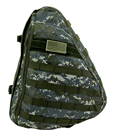 Tactical Sling Pack - Blue Digital Camo