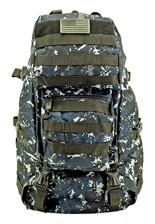 Tactical Readiness Pack - Blue Digital Camo