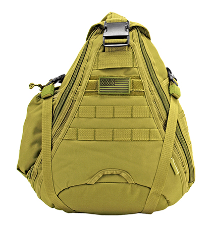 Military Sling Backback - Olive Green