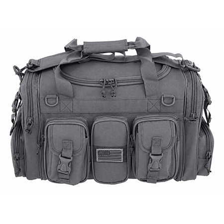 22" East West 122 Series Multi-Compartment Tactical Gear Duffle Bag - Grey