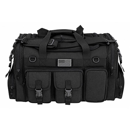 25" East West 126 Series Multi-Compartment Tactical Gear Duffle Bag - Black