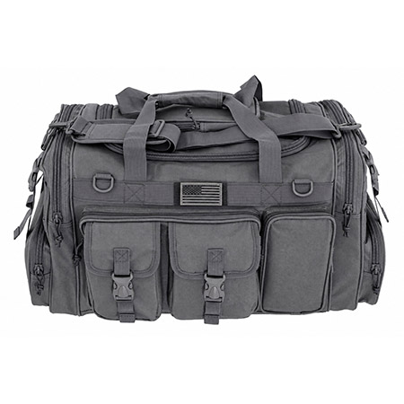 25" East West 126 Series Multi-Compartment Tactical Gear Duffle Bag - Grey