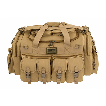 30" East West 131 Series Multi-Compartment Tactical Gear Duffle Bag - Desert Tan