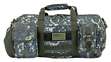 The Tactical Duffle Bag (Small) - Blue Digital Camo