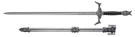 35" Skull Collector Fantasy Sword