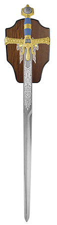47.5" King Solomon Decorative Sword - Blue