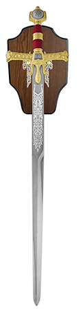 47.5" King Solomon Decorative Sword - Red