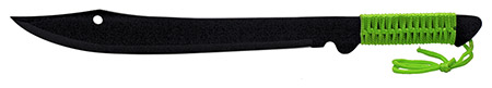 20" Machete - Zombie Killer Green