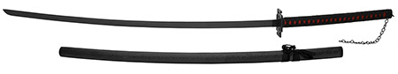 55.5"  Samurai Sword - Black