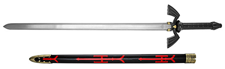 40" Fantasy Sword - Black