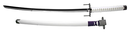 41" Fantasy Samurai Sword - White & Purple