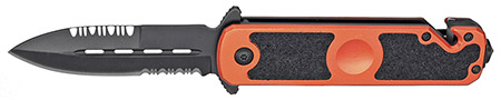 4.5" Spring Assist Folding Knife - Burnt Orange