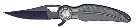 4.5" Spring Assist Folding Knife - Gunmetal
