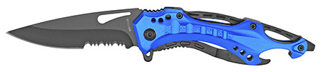 4.75" Spring Assist Folding Knife - Blue