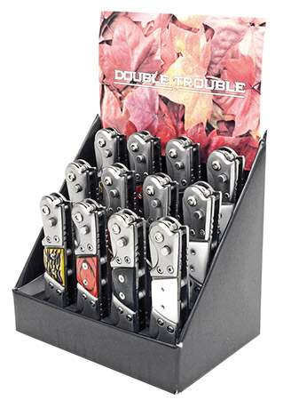 12-pc. Spring Assist Dual Blade Folding Knife Set