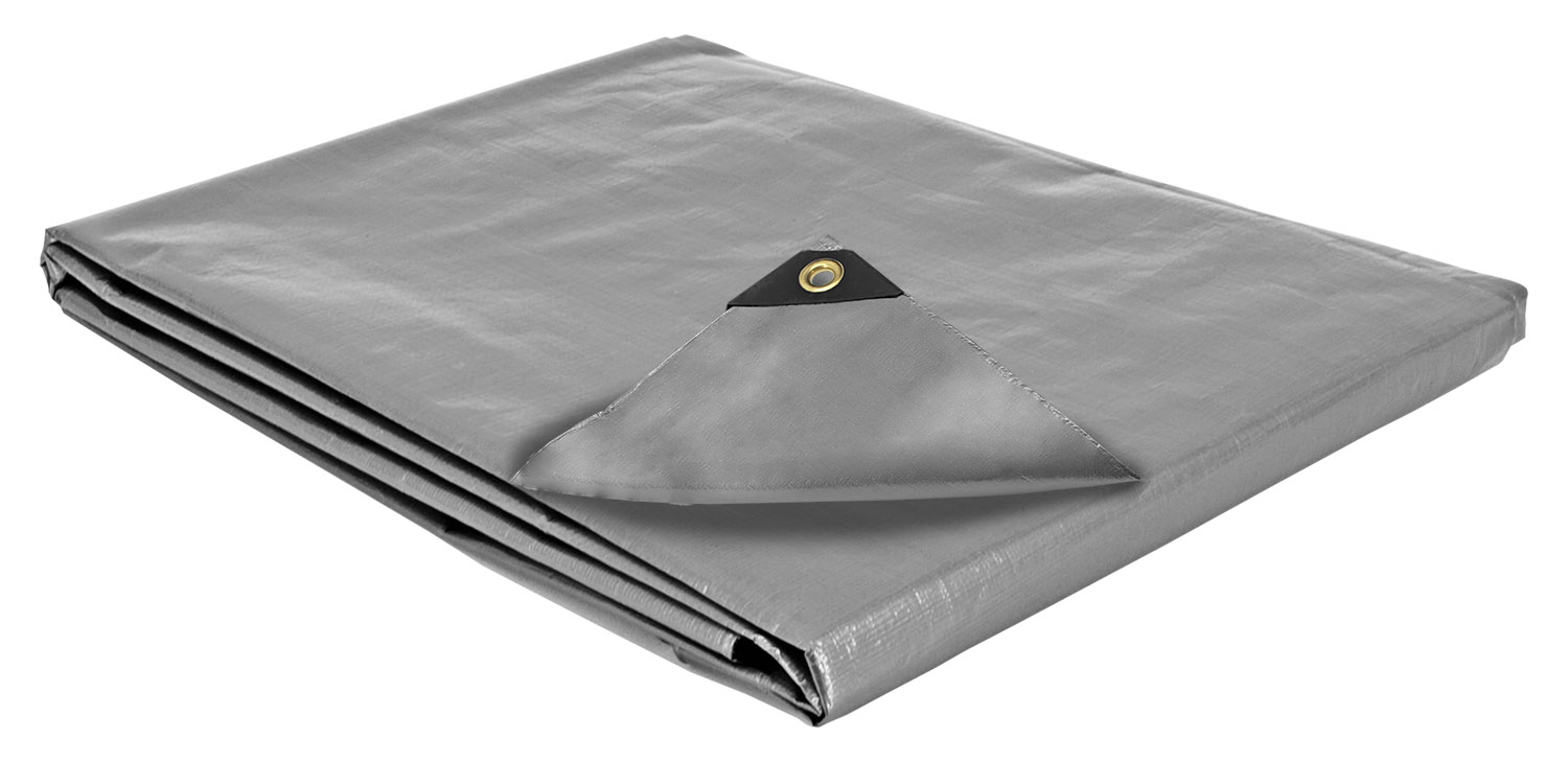 20 x 50 Heavy Duty Canopy Tarp - Silver