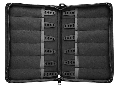 12-pc. Tactical Throwing Knife Set - Black