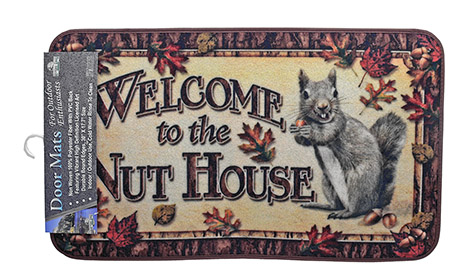 Welcome Mat - Welcome to the Nut House